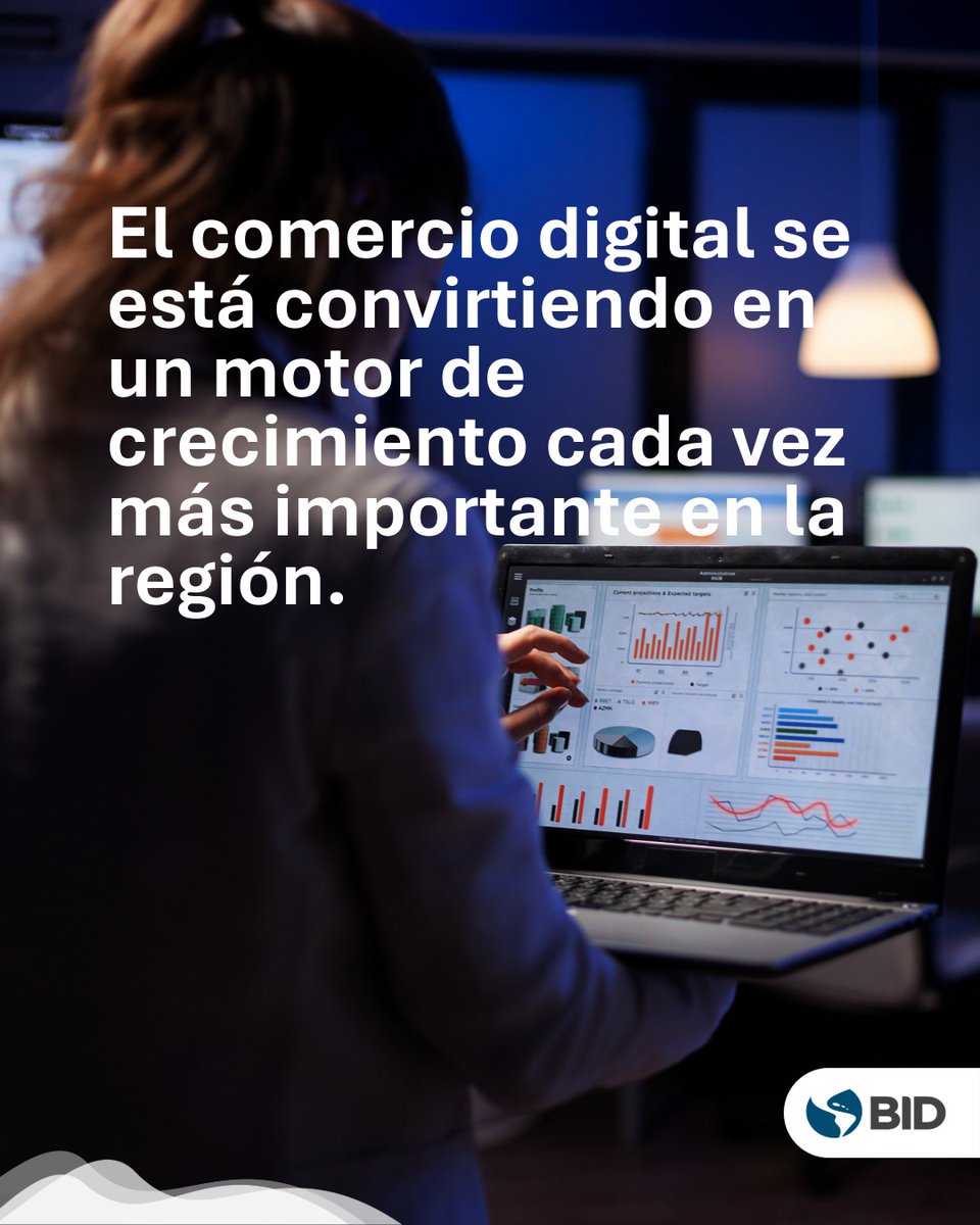 el_BID's tweet photo. 🌐 Las exportaciones de servicios prestados digitalmente de #AméricaLatina y el #Caribe pasaron de US$18.500M en 2005 a US$87.700M en 2024. 

Sin embargo, la región solo representa el 2% de las exportaciones mundiales de estos servicios. ¿Cómo impulsar la próxima ola de crecimiento? 

📖 Descarga el informe: https://t.co/c10uwdNCbr

@OMC_es
@BancoMundialLAC