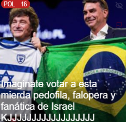 DevoxPeron's tweet photo. Casi la mitad de Brasil votó a la ultraderecha después de que Lula hiciera uno de los mejores gobiernos en la historia del país 🤡 https://t.co/Lk1Vz1FvTR