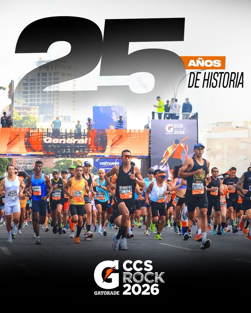 GatoradeVzla's tweet photo. Así se ven 25 años de Gatorade Caracas Rock. 🎸 https://t.co/muR9MRIKoH