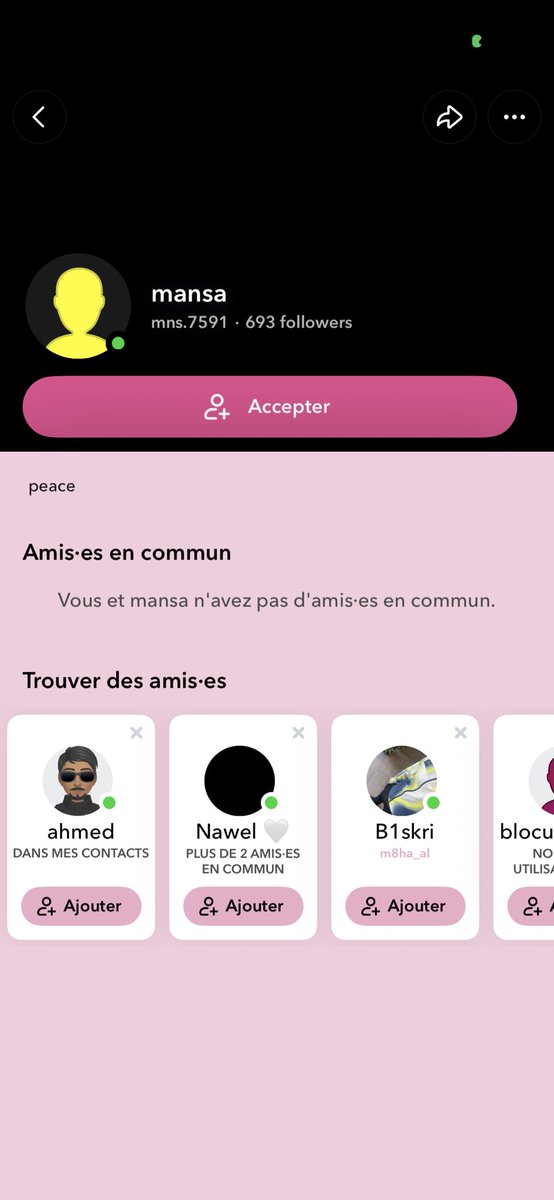 sepadeliaa's tweet photo. me souhaite le viol + m’ajoute sur snap après que jlai bloquer mdr et ce genre d’homme est en liberté hein https://t.co/m4UnE3fvuM