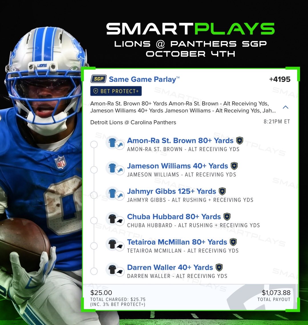SmartPlaysDaily tweet picture