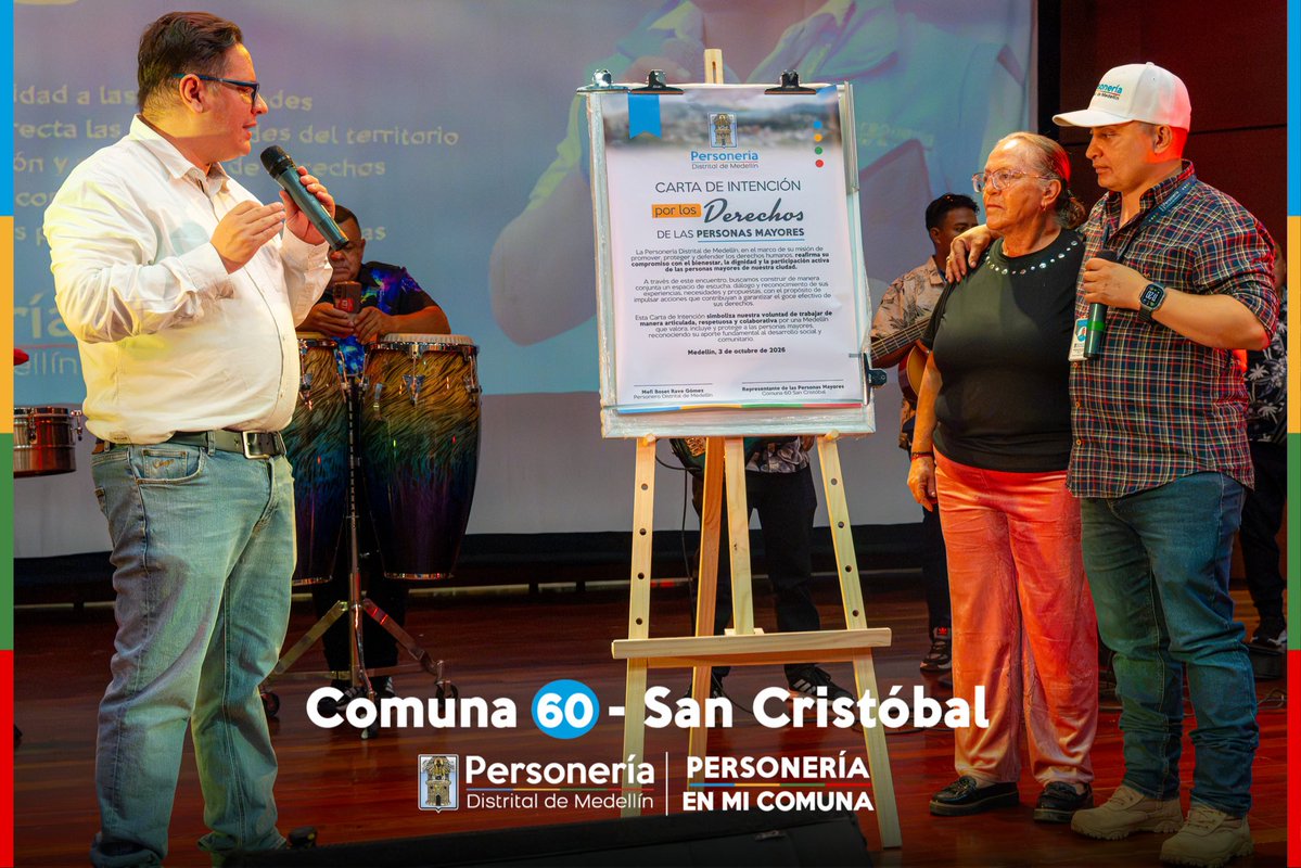 personeriamed's tweet photo. Parte 2 | #PersoneríaEnMiComuna 🏘️

Seguimos acercándonos a nuestra comunidad porque detrás de cada historia hay una necesidad que merece ser escuchada, una voz que merece ser atendida y unos derechos que deben ser garantizados.

Vivimos una jornada exitosa de Personería en Mi Comuna, esta vez desde la Comuna 60, San Cristóbal, llevando nuestra oferta institucional y acompañando a la comunidad.

Seguimos recorriendo Medellín #ConLosPiesEnElTerritorio 🩵