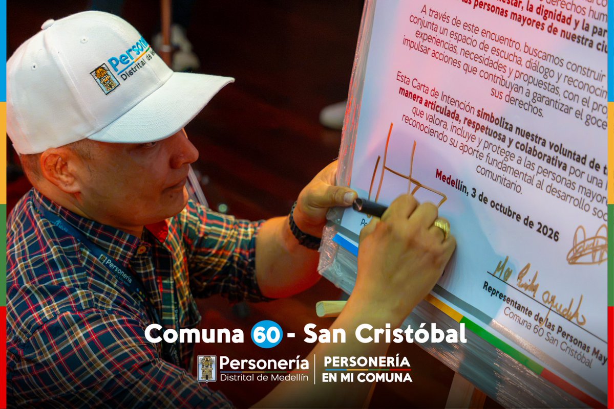 personeriamed's tweet photo. Parte 2 | #PersoneríaEnMiComuna 🏘️

Seguimos acercándonos a nuestra comunidad porque detrás de cada historia hay una necesidad que merece ser escuchada, una voz que merece ser atendida y unos derechos que deben ser garantizados.

Vivimos una jornada exitosa de Personería en Mi Comuna, esta vez desde la Comuna 60, San Cristóbal, llevando nuestra oferta institucional y acompañando a la comunidad.

Seguimos recorriendo Medellín #ConLosPiesEnElTerritorio 🩵
