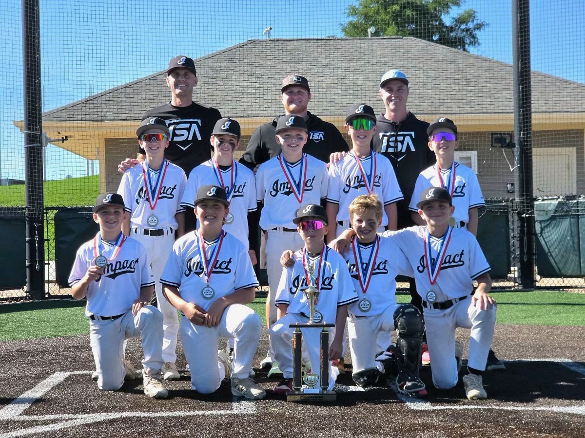 ImpactSportsGB's tweet photo. Congratulations to the 10U/11U Fall baseball team for taking 1st Place in the RLB Sunday Select Fall Ball league!🥇⚾️

#isaproud #makeanimpact #baseball https://t.co/WGU0tJEj1G