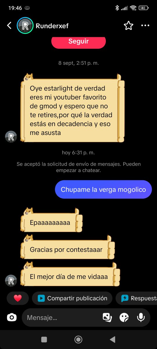 EstarlightP's tweet photo. Otro día más haciendo feliz a un seguidor https://t.co/hm7ZqQUVyc