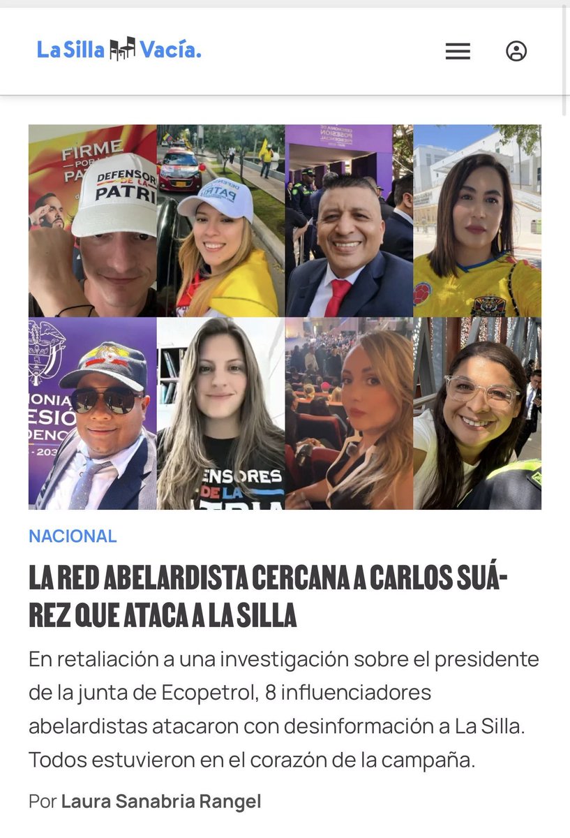 JairoLadino_'s tweet photo. Aqui hay personas que quiero muchisimo como @VaneDeCol @LilianaCastanoG @PaulaM08 @elpropiojerry_ @MuyEnojadoSoy @Jose_Tcco ...Y seguro se me pasan más.

Es INACEPTABLE el ataque a personas que decidieron mostrar su rostro y dar su opinión en pro de una causa. Me solidarizo con ellos y definitivamente, que esto sea un aliciente para seguir.

Tienen miedo de que poseemos voz propia y es hora de defender la verdad! Ánimos y para adelante!🫡🇨🇴