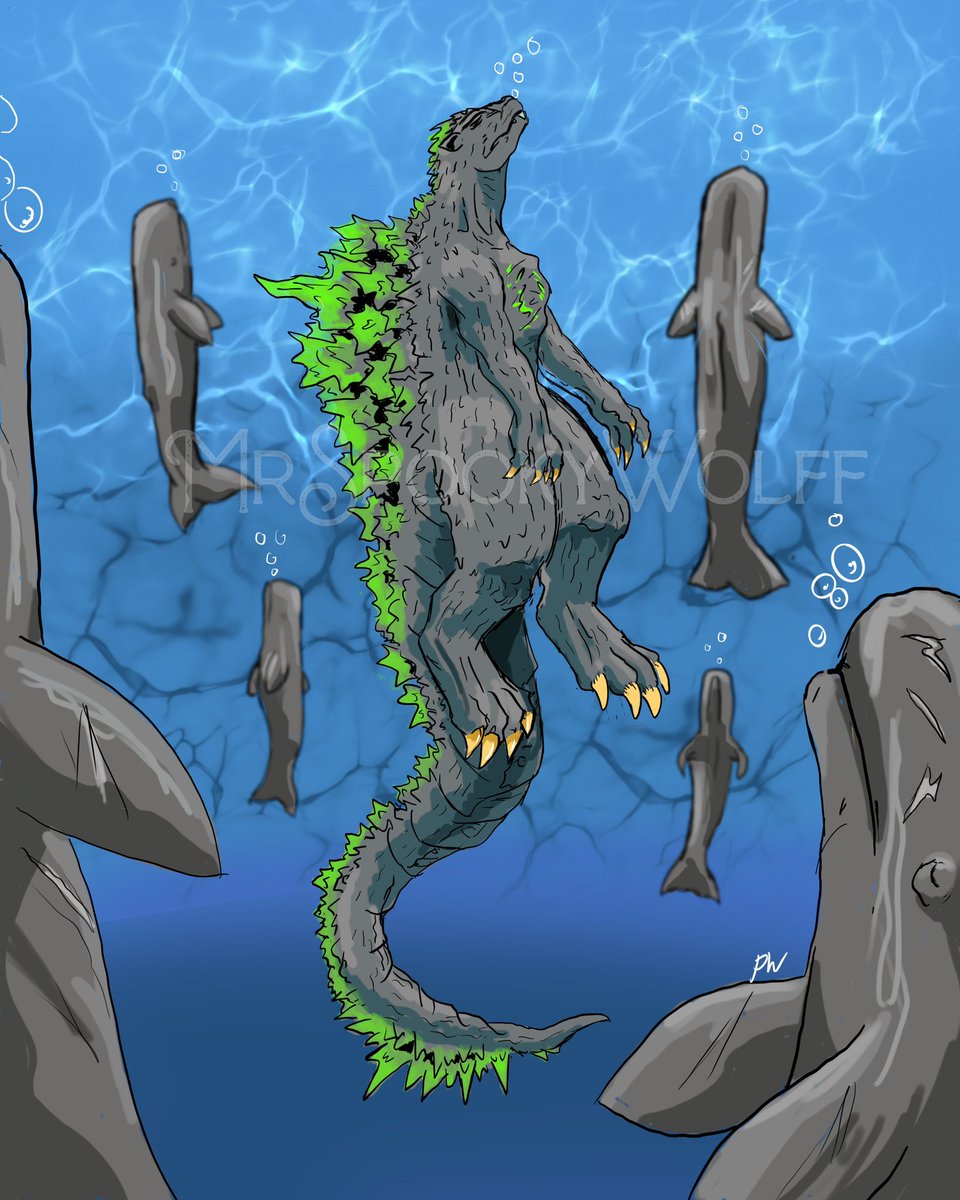 NecroGodzilla's tweet photo. Minor adjustments on an older piece of Necro Godzilla that only I will notice 😂 https://t.co/OPUP8d3Dye