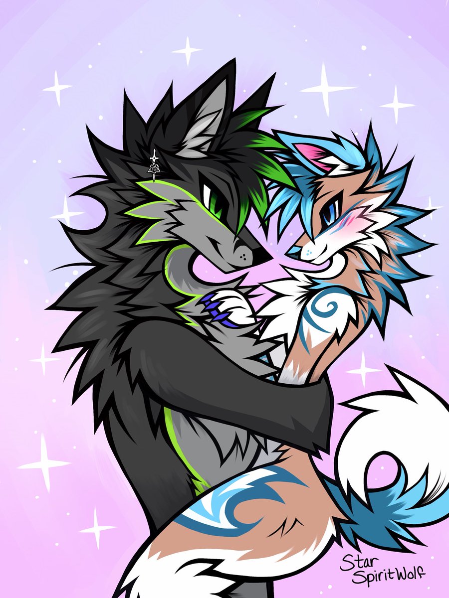 StarSpiritWolf's tweet photo. Message me if you’d like a YCH!! ⭐️🌙✨ 65 USD https://t.co/0kUfVVEcoj