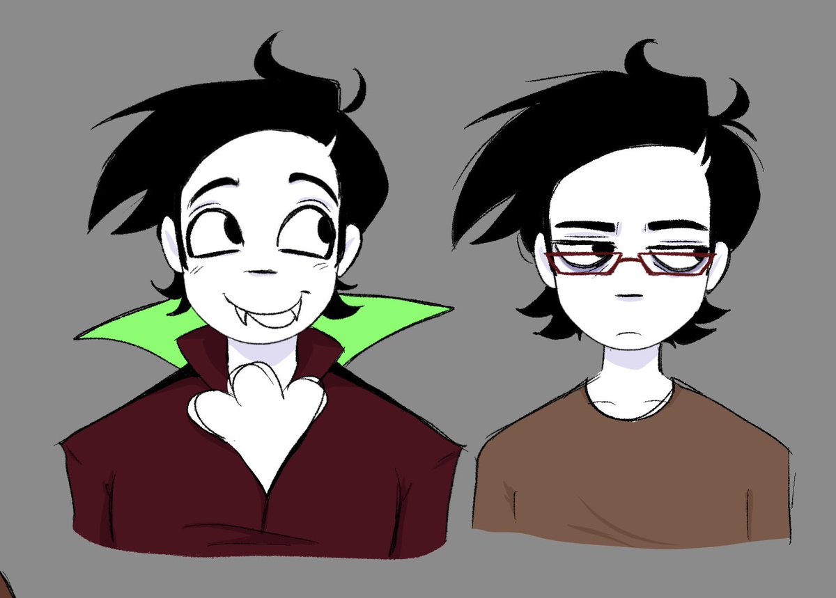 sillyyysunny's tweet photo. I like Streber I need to draw him more #spookymonth https://t.co/WHI3qaiyfs