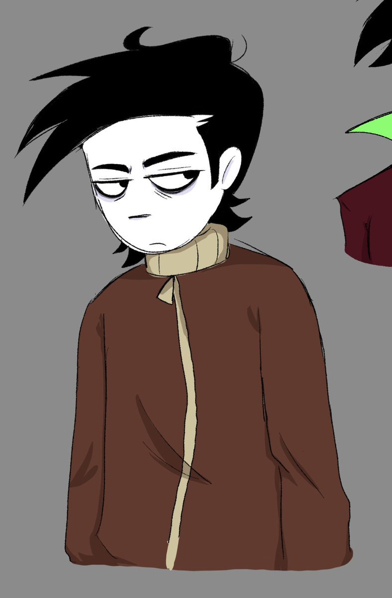 sillyyysunny's tweet photo. I like Streber I need to draw him more #spookymonth https://t.co/WHI3qaiyfs