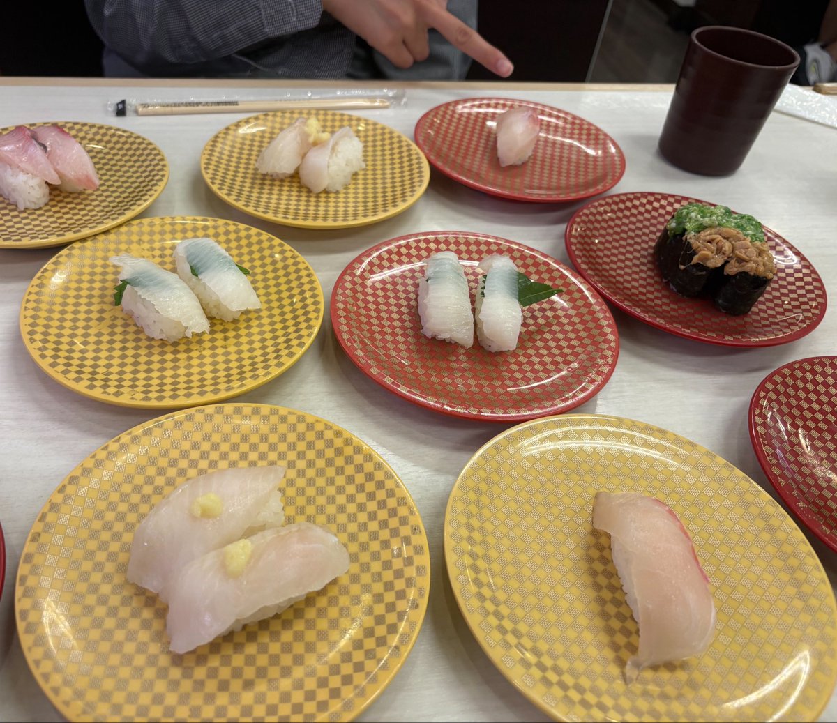 Akaminithm2's tweet photo. 寿司食った https://t.co/W0xxEGQoYi