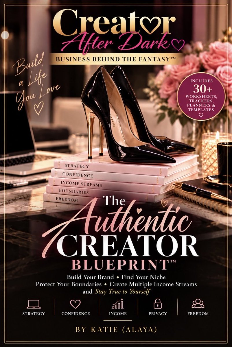 NaughtyAlaya's tweet photo. ✨ Want to make money as a creator AND build something that lasts?

Learn how to find your niche, build your brand, create multiple income streams, protect your boundaries—and survive & thrive in this industry for the long haul.

I’ve been doing this for 25 years. Now I’m sharing the blueprint. 💕🔥

Creator After Dark: The Authentic Creator Blueprint™
https://t.co/6e8JBFmK4g

Build a life you love. Make money. Stay true to YOU. 💋