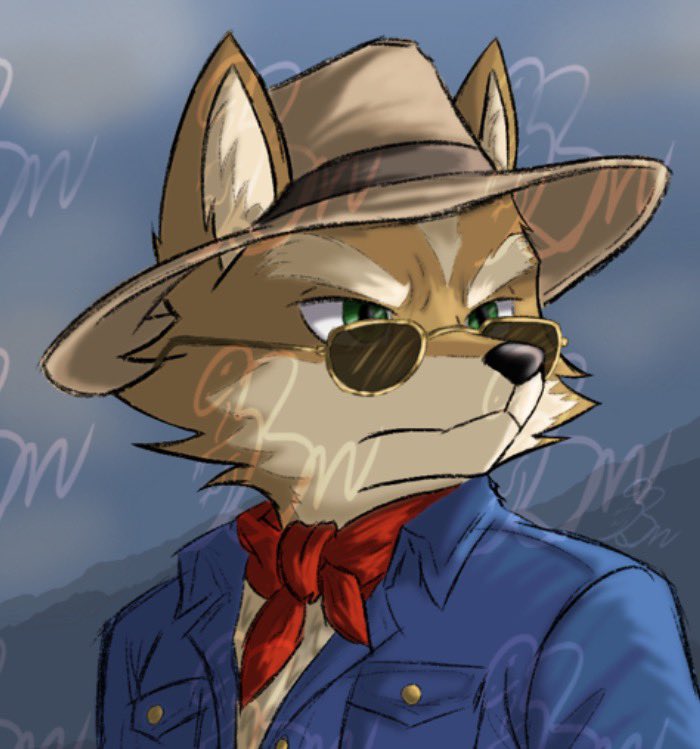 bluemaplepie's tweet photo. Finally finished Fox as Alan Grant HIMSELF. (Ignore the grass I know it sucks and I was so out of it. 😭)

DO NOT COPY/TRACE/STEAL OR AI MY ART! ‼️⚠️

#starfox #Foxmccloud #jurassicpark #nintendostarfox #starfoxgame #jurassicparkxstarfox https://t.co/EOT3j8IDIJ