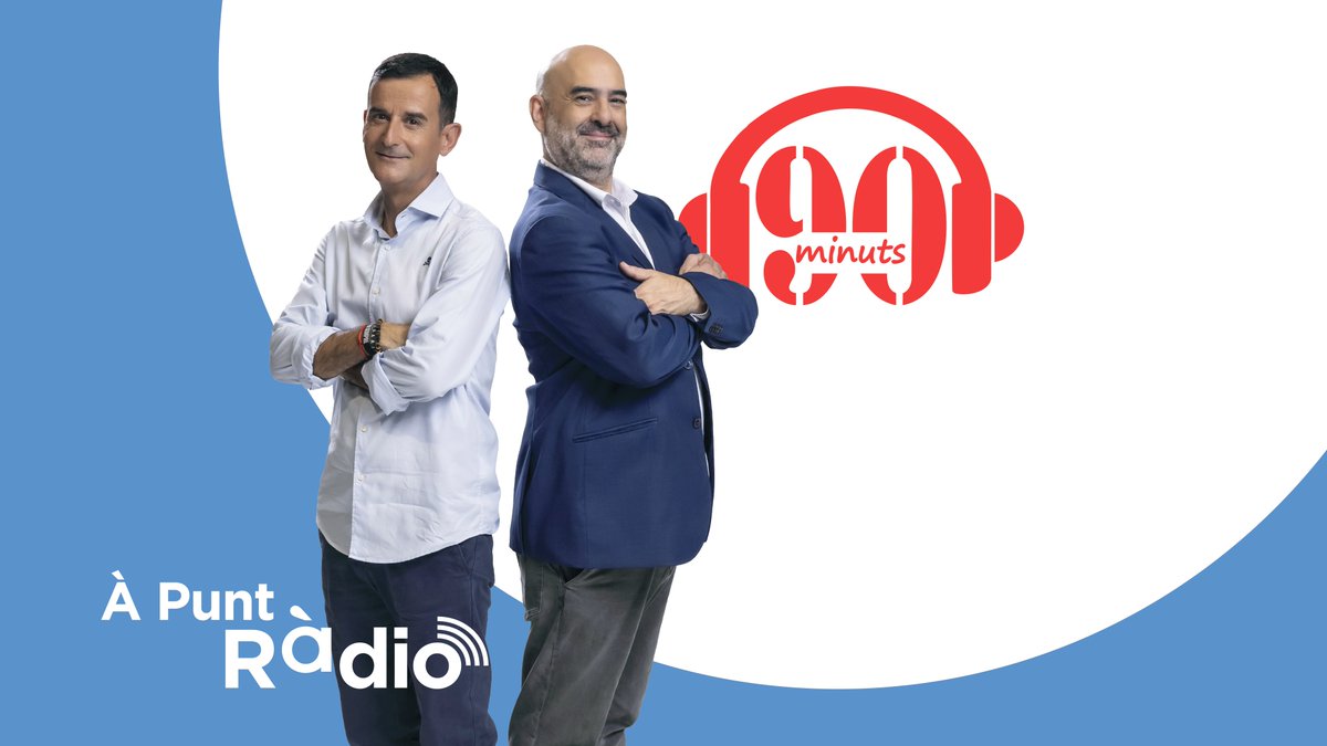 90minuts's tweet photo. Ací pots escoltar el podcast dels últims @90minuts del @PuntaPunt_ "Últim cap de setmana sense futbol a primera".
https://t.co/F1a0NlwVgx https://t.co/0ZJMYOjfSq