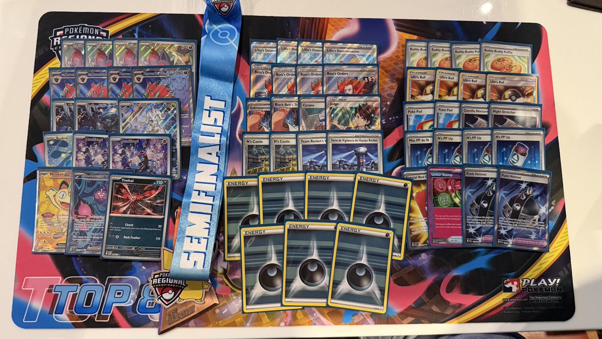 MCifuentesTCG's tweet photo. Top 4 at Recife with Zoro. Survived the jungle and ended up falling to a double brick in cut. 
List was perfect for the tournament, happy to start the season strong.
Keep believing in Zoroark! https://t.co/PnByiK5FX8