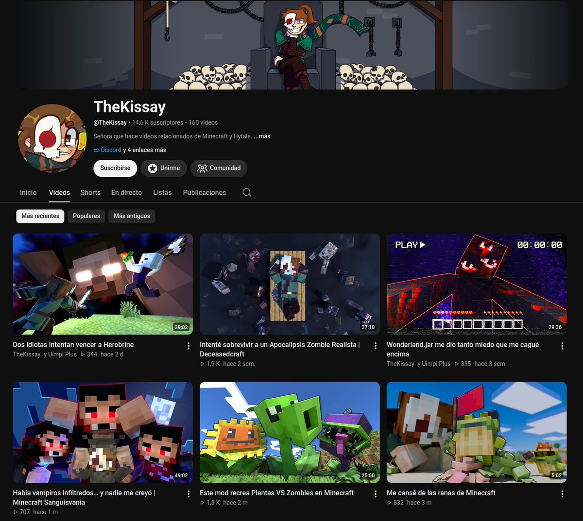 _Kissay_'s tweet photo. @EliteCraftSMP Hola! Si hubiera algún huequillo libre me encantaría participar 🥹

Me encanta hacer roleplay y crear historias en supervivencia, muchas veces con mods de por medio. 

He participado en series como Epicraftia y Creatia 3.

Me haría ilusión formar parte y esnifarme la serie🫶🏻 https://t.co/114HV0jERF