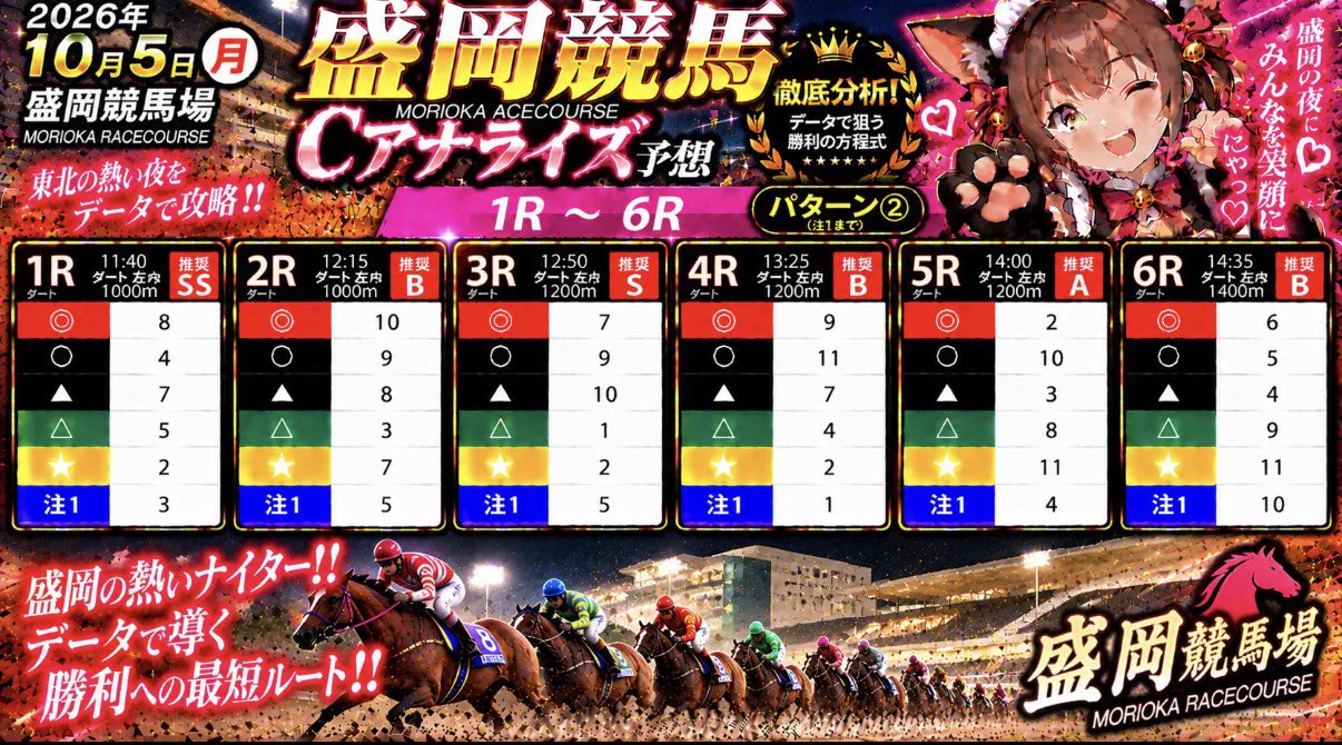 盛岡 競馬 予想
