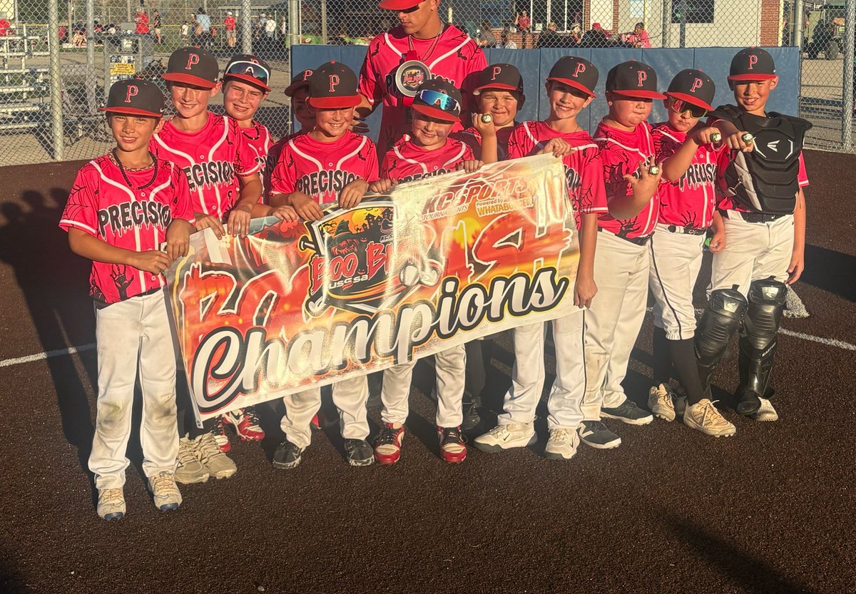 KCSPORTS's tweet photo. Congratulations to both of these teams for making it to the championship in our Boo Bash at Mid America! #PlayUSSSA
10A:
π₯- @precisionballkc
π₯- Riverdawgs
@USSSA_Midwest | @USSSABSBL | @USSSA_KC | https://t.co/5IH82hPRVN