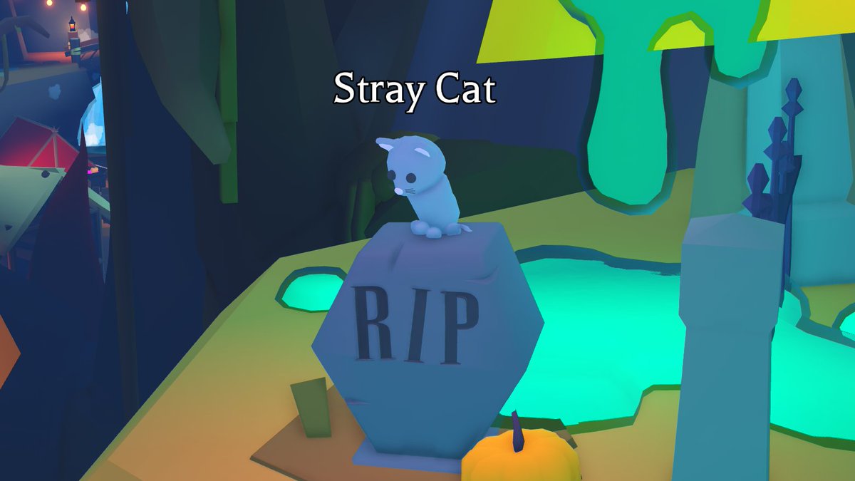 AMReporters's tweet photo. ❓ Did you know?

You can interact with the Stray Cat near the Haunted Mansion every Adopt Me! day for a bonus 50 Candycorn. 🐈‍⬛ https://t.co/bGAL0DoNfI