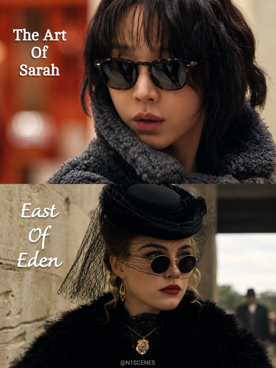 N1Scenes's tweet photo. سارا كيم النسخة الامريكية
#TheArtOfSarah (Shin Hyesun) 🇰🇷
#EastOfEden (Florence Pugh)🇺🇸 https://t.co/tb1Xv0SDKP