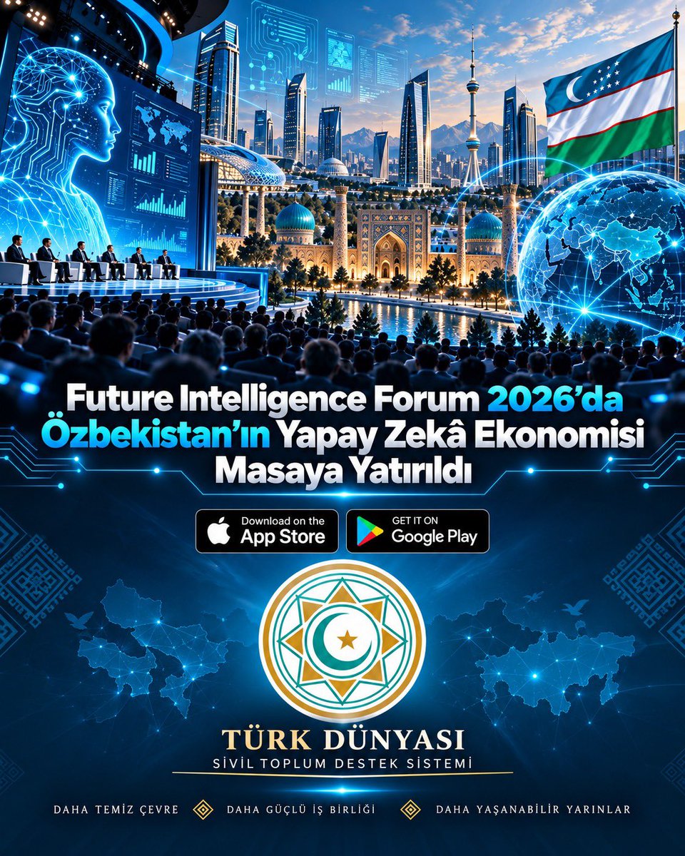 tudsesorg_'s tweet photo. 23 Eylül 2026’da ICT Week Uzbekistan kapsamında gerçekleştirilen forum; kamu kurumları, teknoloji şirketleri, finans sektörü, akademi ve yapay zekâ uzmanlarını bir araya getirdi.

Detaylar için 👉 https://t.co/KSuum3U5G2

#Türkdevletleri #türkdevletleriteşkilatı #tüdses https://t.co/gUKTWnZxWG