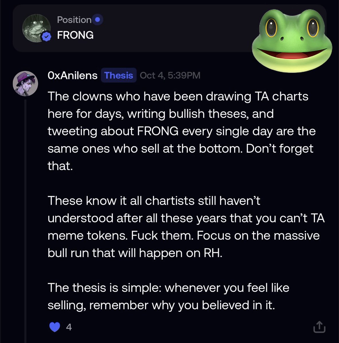 ghostwizardo's tweet photo. I love you 

$FRONG https://t.co/dn792GvREd