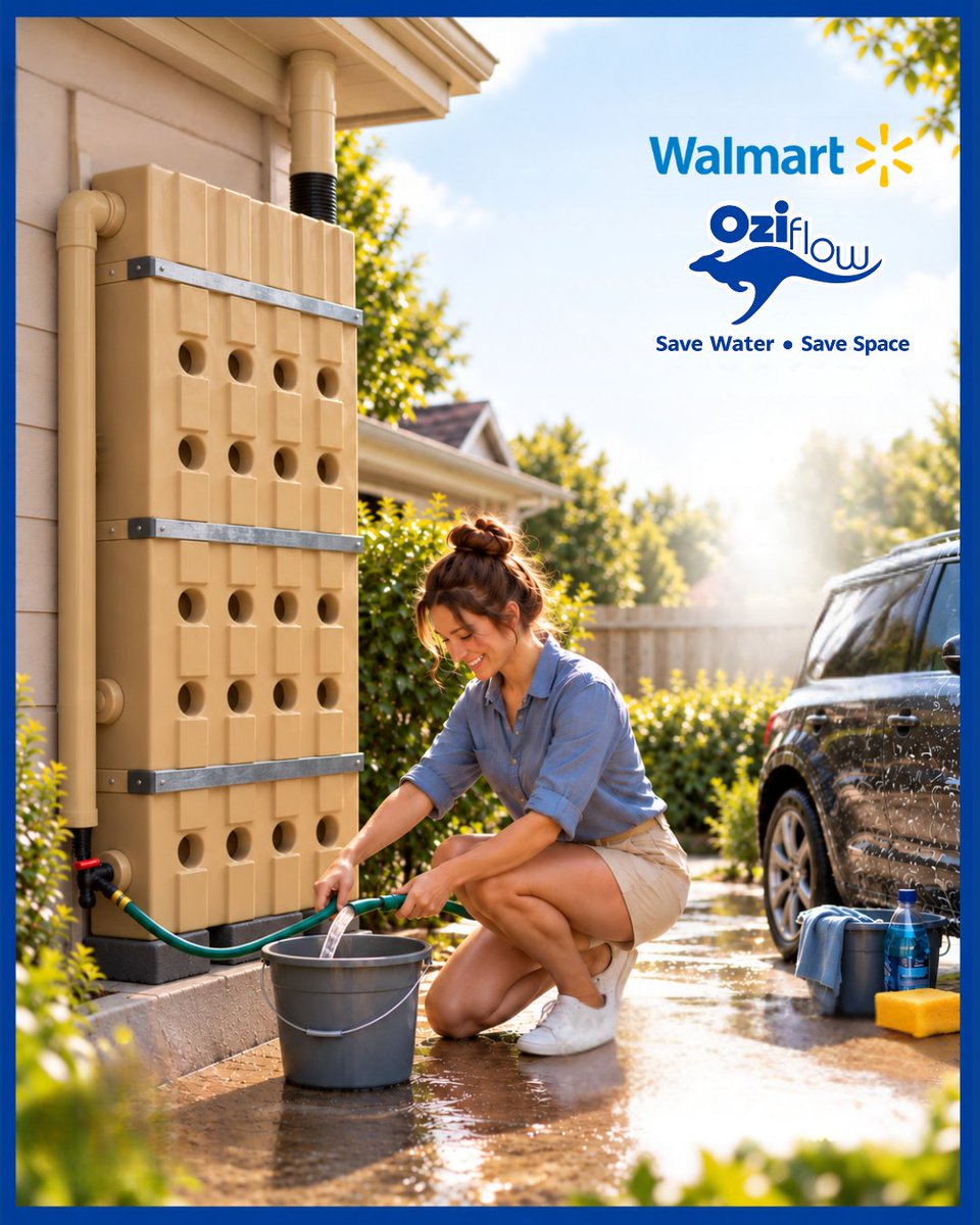 Oziflow's tweet photo. Saturday morning.
Garden. Car. Patio.
The outdoor routine most homeowners already have and what keeps it going.
#EveryDrop https://t.co/3DzDmdTdfX