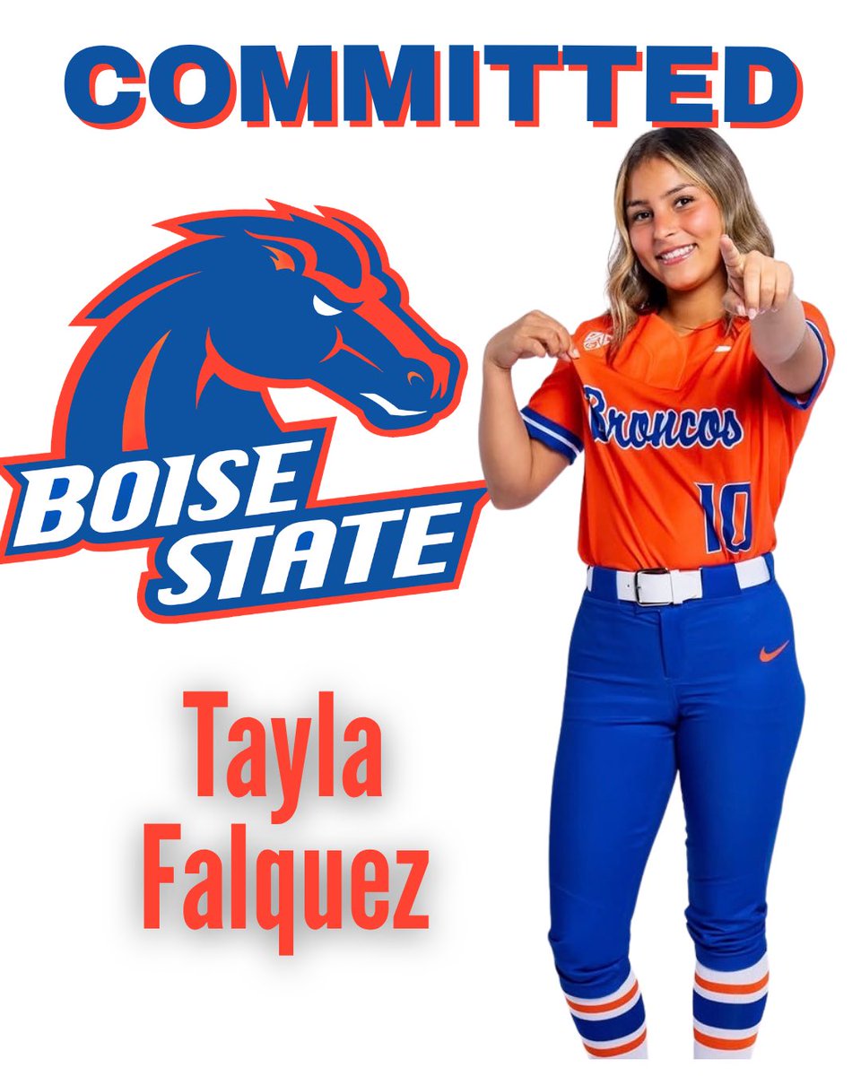 MathisStorm's tweet photo. ⚡️Huge congratulations to Tayla Flaquez on her commitment to Boise State University! We’re so proud of her journey and can’t wait to see her shine as a Bronco. https://t.co/C9gDQvDDMM