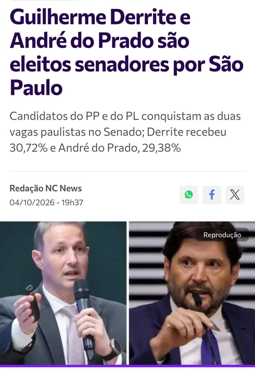 JeffersonTokens's tweet photo. Meus SENADORES ELEITOS! ✅ https://t.co/TbU6vwXuUY