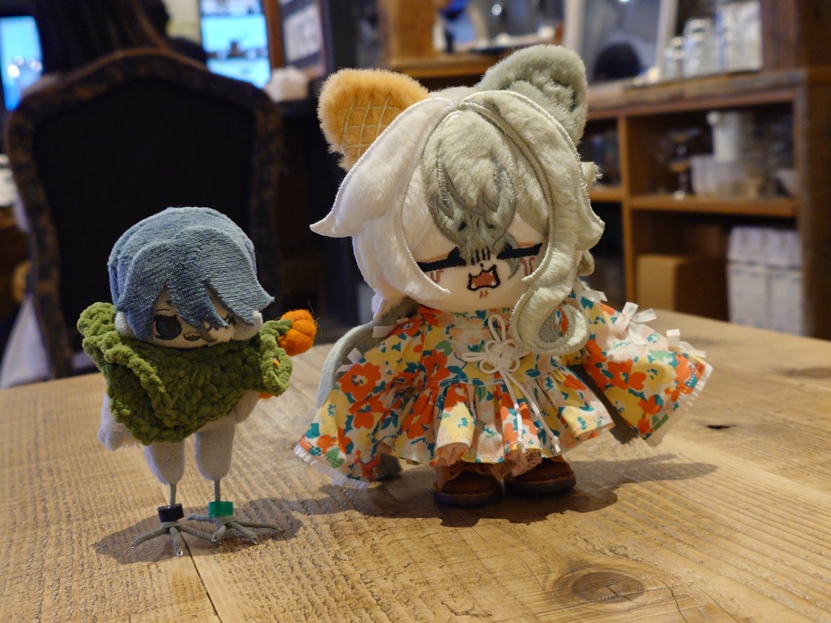Fuuuuu_ji_'s tweet photo. 新しいお洋服を着てもギャン泣きしていたまづま　そこへ現れたのは…？

#今日のまづま
#テトリアシとり
#ゆきただっこ https://t.co/J8RxZbNnkD