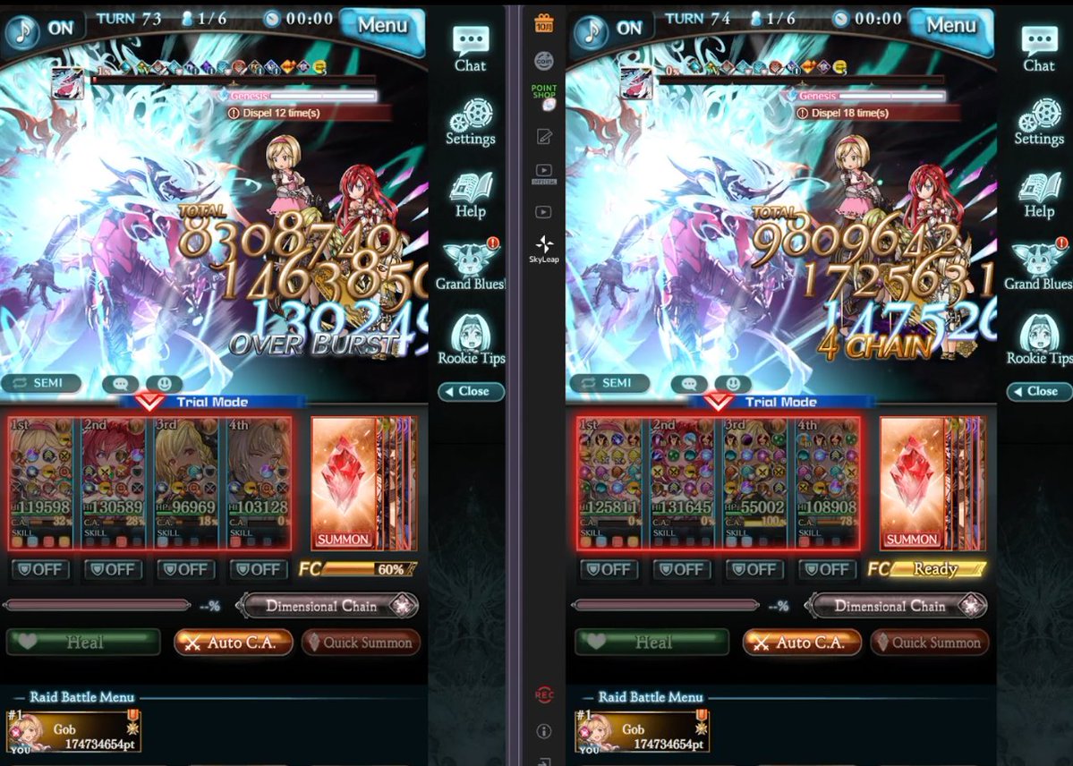 gobspooked's tweet photo. VERSUSIA EARTH SOLO DONE!
I am still shaking this was by a long shot the hardest thing I've done in this game oh my god 
and the clear time...
my heart dropped having to take an extra turn 
this took so so so many tries to learn and get down 
I'm so happy I did it :) https://t.co/rX6wOFTFEc