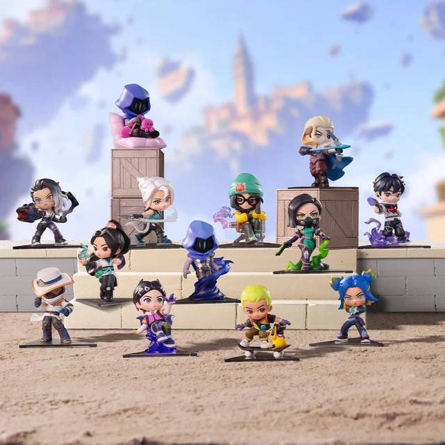 fistbump_news's tweet photo. POP MART × #VALORANT のフィギュアが、10月9日から直営店舗にも並びます

9月25日からオンラインで販売されていたもので、今回あらためて店頭での取り��いが始まります
1ピース1,760円、アソートボックス21,120円

https://t.co/6ejMsOSxjy https://t.co/HHh7GJOPIO