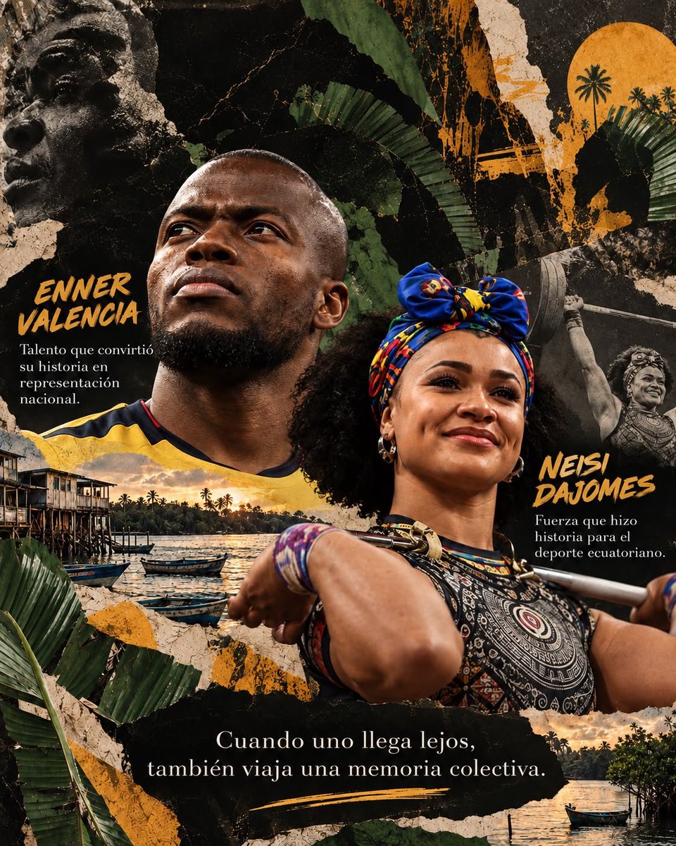 PaolaCabezasC's tweet photo. Hoy es el Día Nacional del Pueblo Afroecuatoriano. 👩🏾‍🦱🖤

No somos una nota al pie en la historia del Ecuador. Somos parte de quienes la escribieron y seguimos escribiéndola.
Nuestra afroecuatorianidad es memoria y resistencia, pero también es alegría, talento, conocimiento, poder y futuro.

Hemos aprendido a abrir caminos incluso donde nos cerraron puertas.

No queremos que nos miren desde el folclor. Queremos que nos reconozcan desde nuestros derechos, nuestra historia y nuestro aporte al país.

Somos pueblo. Somos raíz. Somos Ecuador. ✊🏾🇪🇨
