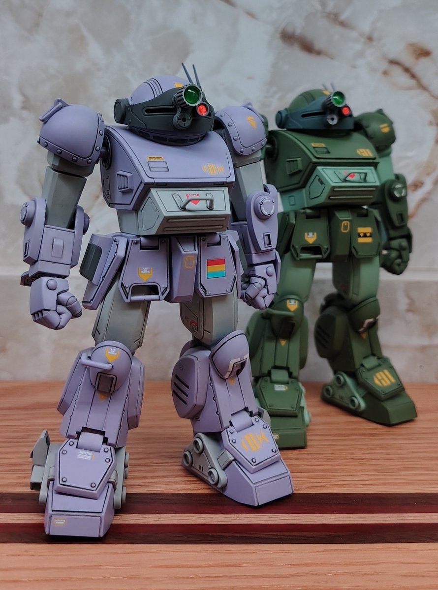 DoodlesFrntDoor's tweet photo. WAVE 1/35 Scopedogs https://t.co/JTueYseifA