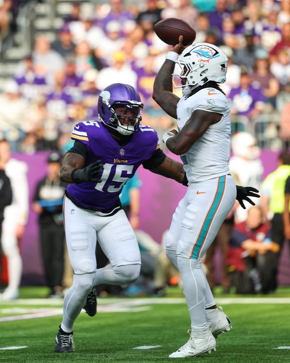 vikingzfanpage's tweet photo. #Vikings edge rusher Dallas Turner today:

• 3 Total Tackles
• 2 Sacks
• Forced Fumble 
• 4 QB Pressures https://t.co/t20t7AzCkf