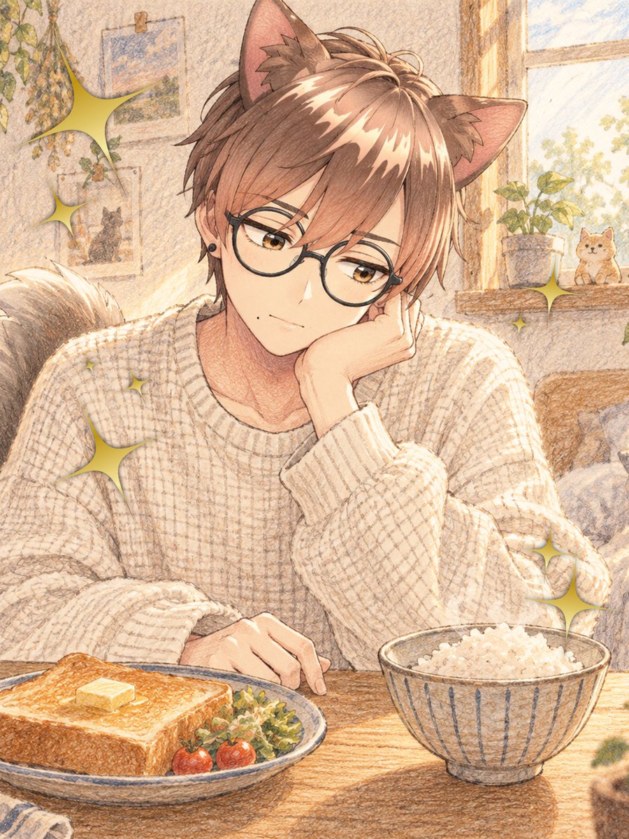 hakonikomoru2's tweet photo. おはこー📦️✊️💥(^0^)/ﾔｯﾎｰ☀️
朝ごはんを考えるだけで5分たった。
昨日、何時間寝た？
#おはようVTuber
#10月のVTuberフォロー祭り https://t.co/Oh7xjsdGnC