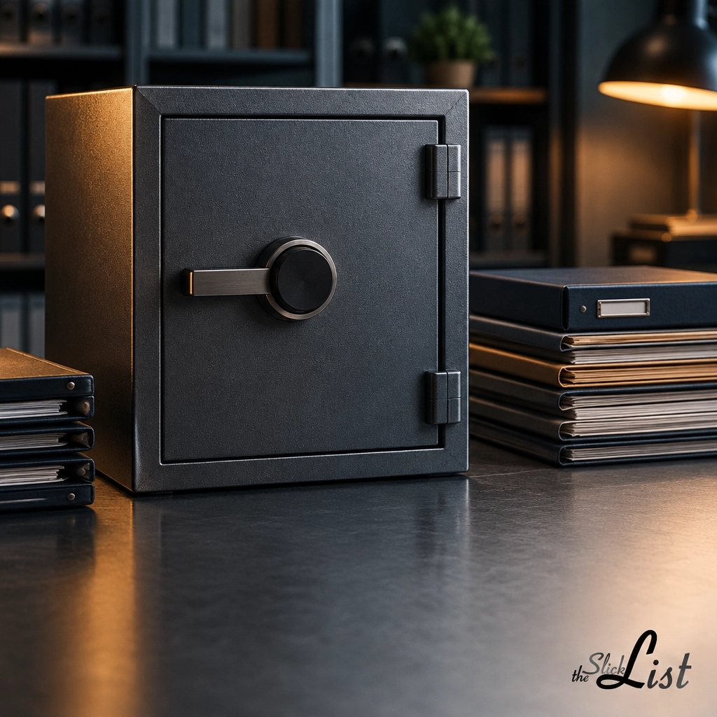 theSlickList's tweet photo. 🔥 “Fireproof” isn’t the full story.
UL Class 350 tests time + temperature for paper, not digital media. Check the class before storing drives or documents.
AI-assisted visual. #FireproofSafes #ULClass350 #theSlickList https://t.co/w1AtUD8rZa
