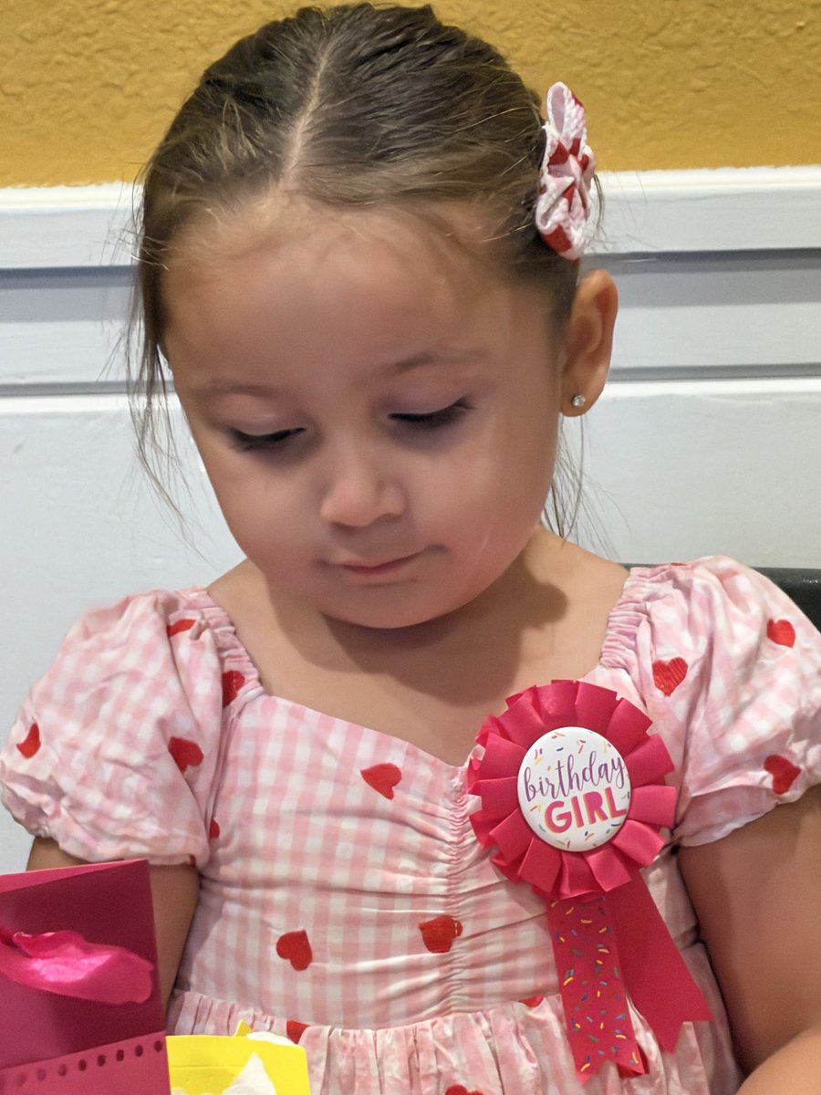 troylurz1's tweet photo. This happy girl turned four today. Happy birthday Evelyn. Grandpa and Grandma love you. It was a great day. We hope you had fun.  #Four, #BigDay https://t.co/6OJJ5r36Wf