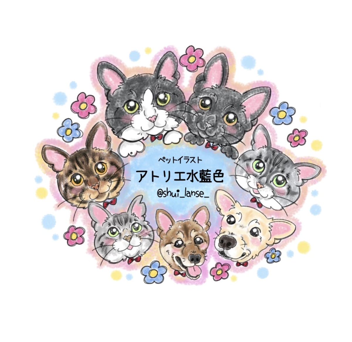 BookKasama's tweet photo. #26秋 にゃんぱら! 出店者紹介

#アトリエMITONO/屋内
[猫似顔絵、絵画、線画、オリジナルグッズ]
@mitono221
猫を愛する猫作家。絵画や線画イラスト等中心に様々なグッズを販売しております。
新グッズも続々制作中ですので是非お越しください！

2026.10/24-25 #笠間工芸の丘

#茨城県 #笠間市 https://t.co/Uk7BI5k2OM