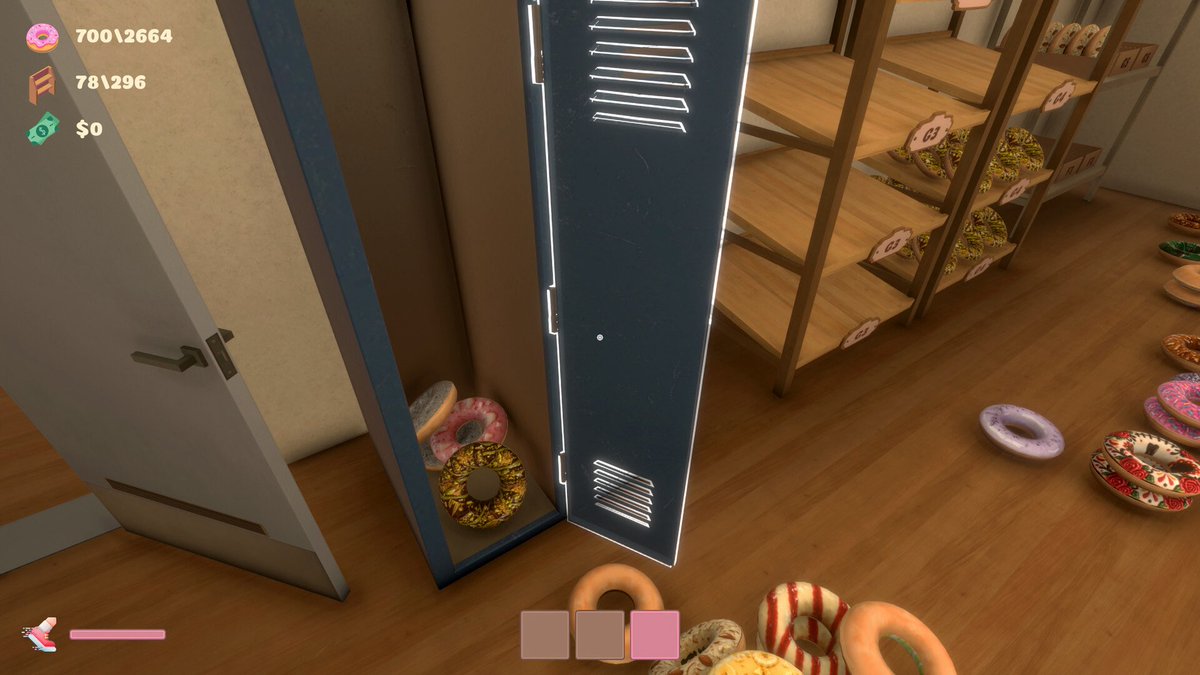 tinymagicians's tweet photo. @indieDevC If you love cozy, satisfying organizing games, One More Donut is made for you! 🍩✨
Add it to your Steam Wishlist today — link in bio! ❤️ #cozygames⁠ ⁠#indiegamedev⁠ ⁠#steam⁠ ⁠#showmesunday⁠ ⁠#indiegame⁠ ⁠⁠ https://t.co/uoyIJrKcDI