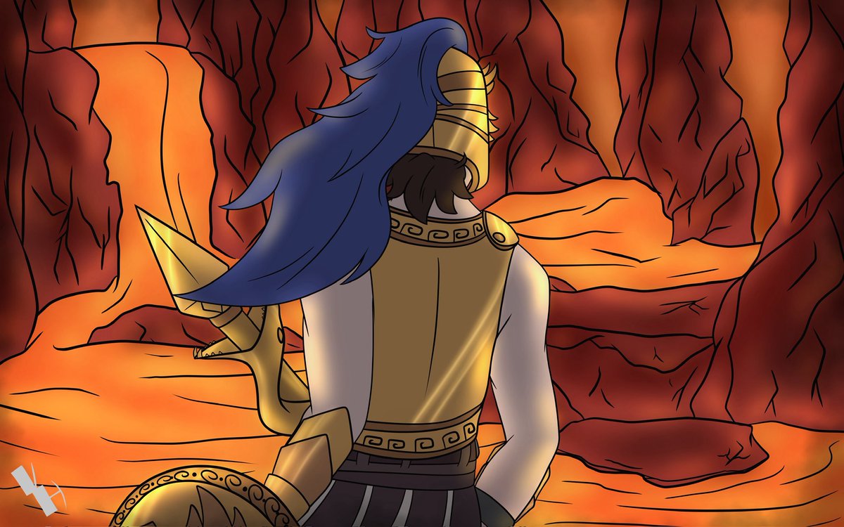 HallowedAnimate's tweet photo. / / Pantheon SMP Spoilers / / 
-
Everyone’s POVs were amazing~ Pyro in particular had such an interesting development and I loved it✨ I don’t think I’ve done an fanart so quickly before XD @ttvpyroscythe 
-
#pantheonsmp #fanart #pantheonsmpspoilers https://t.co/qvY9ROlNJX