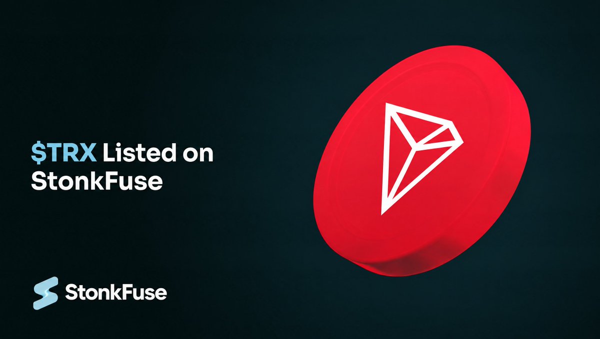 StonkFuse's tweet photo. $TRX has officially been added to the StonkFuse launchpad. https://t.co/MuU5N7ouYF