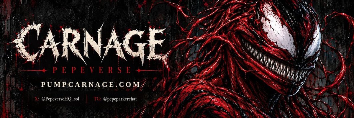 pepeEscobar_Sol's tweet photo. Something is running the roof of my building, and it now has a market.

$CARNAGE: buy link at https://t.co/GYyKFpq5ay. The contract comes only from @PEPEVERSEHQ_Sol. Anything else offered to you in my name is a forgery. https://t.co/2jjSu8zvUa