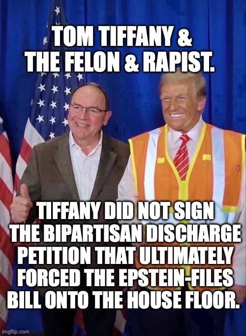 Cornholio7742's tweet photo. @LynnFreedom68 @DanODonnellShow He sure as hell did.

He refused to sign the Epstein files discharge petition version 1 and version 2. You don't seem to mind that because you're a sick piece of shit who has no issue with child rapists being protected https://t.co/KecSvTdKql