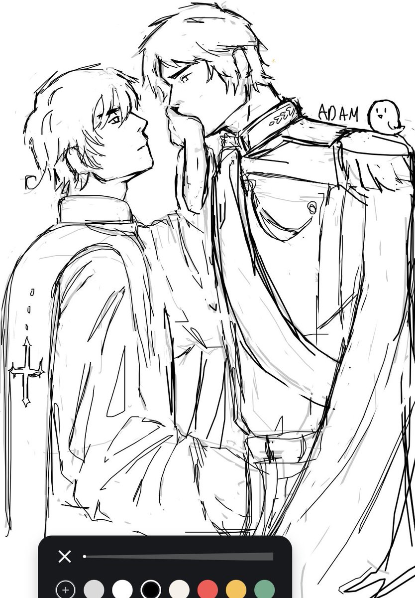 Romanokisserr's tweet photo. #prumano #Prussia #Hetalia https://t.co/L6Z1x5B67w