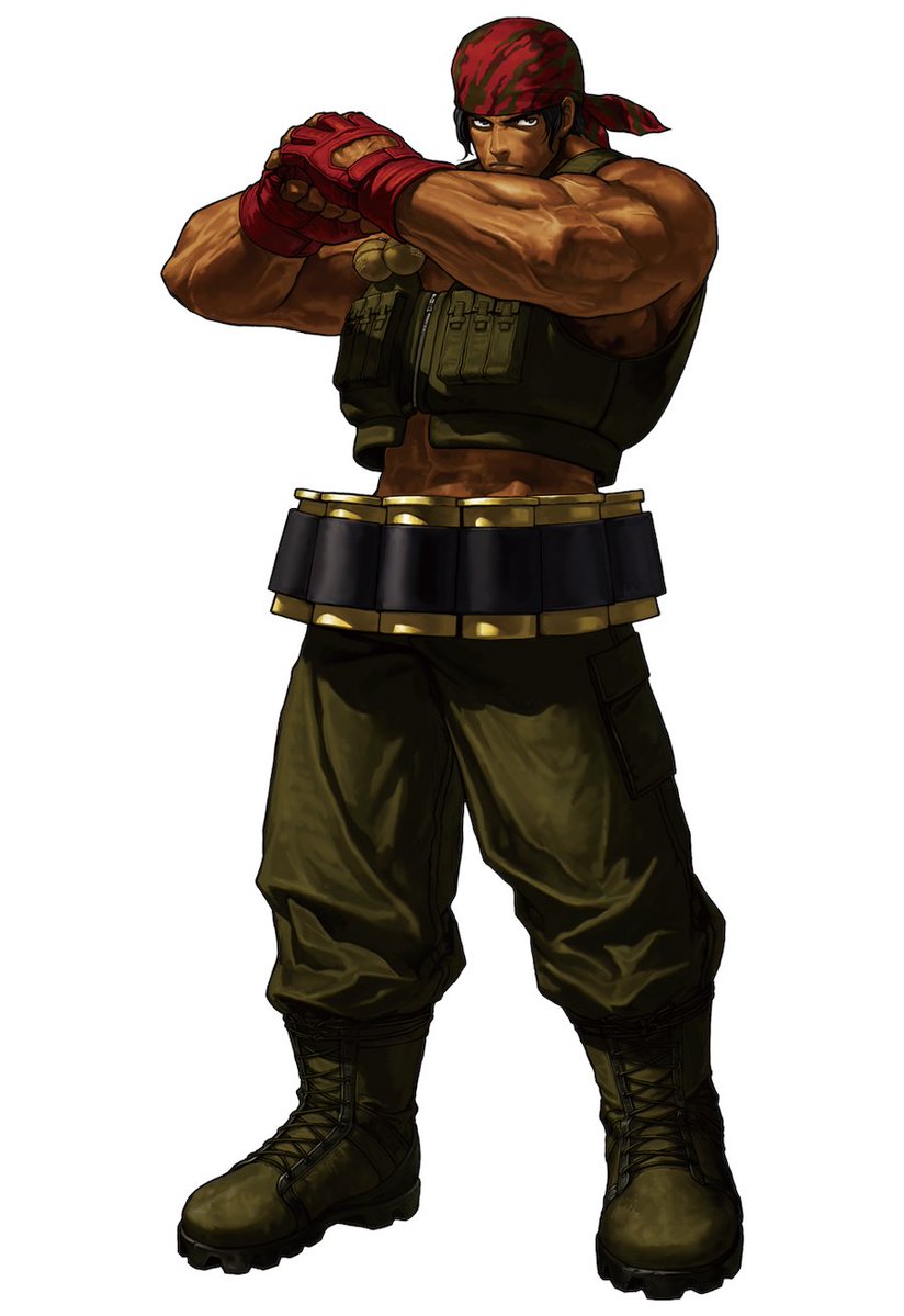 Datmofo4's tweet photo. with all these new figure reveals, hopefully one of these figure company that are picking up the KOF license makes highly posable KOF13 Ralf and Clark. LOOK AT THE MEAT ON THESE DUDES https://t.co/agX3WducJY