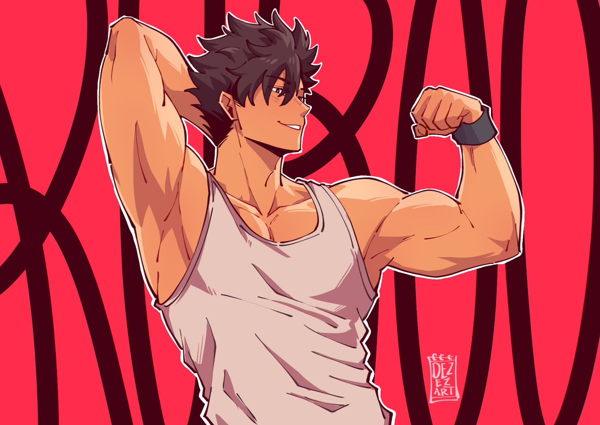 Dezezart's tweet photo. 💪💥
#kuroo #haikyuu https://t.co/KsUaAIbUJx