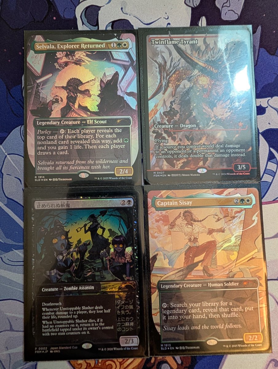 nestapendragon's tweet photo. The secret to playing Commander is to ignore all the  upgrade guides and edhrec — just play cards that make you happy when you see them. That way you always win, even if you die first. https://t.co/BhWobfNRQh