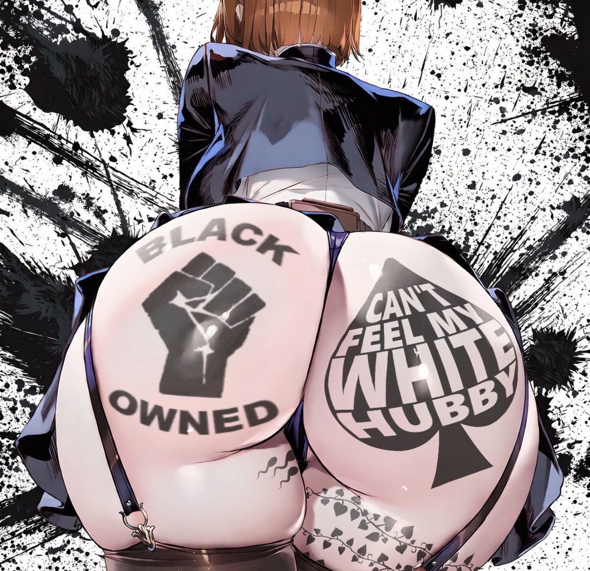 FreeloaderNY's tweet photo. From 2d-4d everyone knows what’s superior. BNWO for life cucky. Kneel and send. 

You know you’re an inferior simp 😂😂. https://t.co/jABKXco2Ww