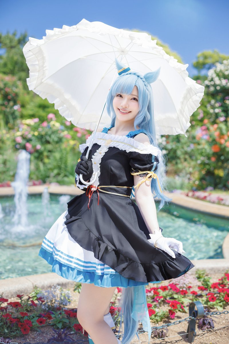 cosplay_110's tweet photo. おはアルダン🌸

気持ちの良い天気が続いてくれますように✨
今週も頑張りましょうね！

ウマ娘/メジロアルダン https://t.co/skPxKv7DbF